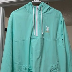 Pacsun PlayBoy jacket (Teal)